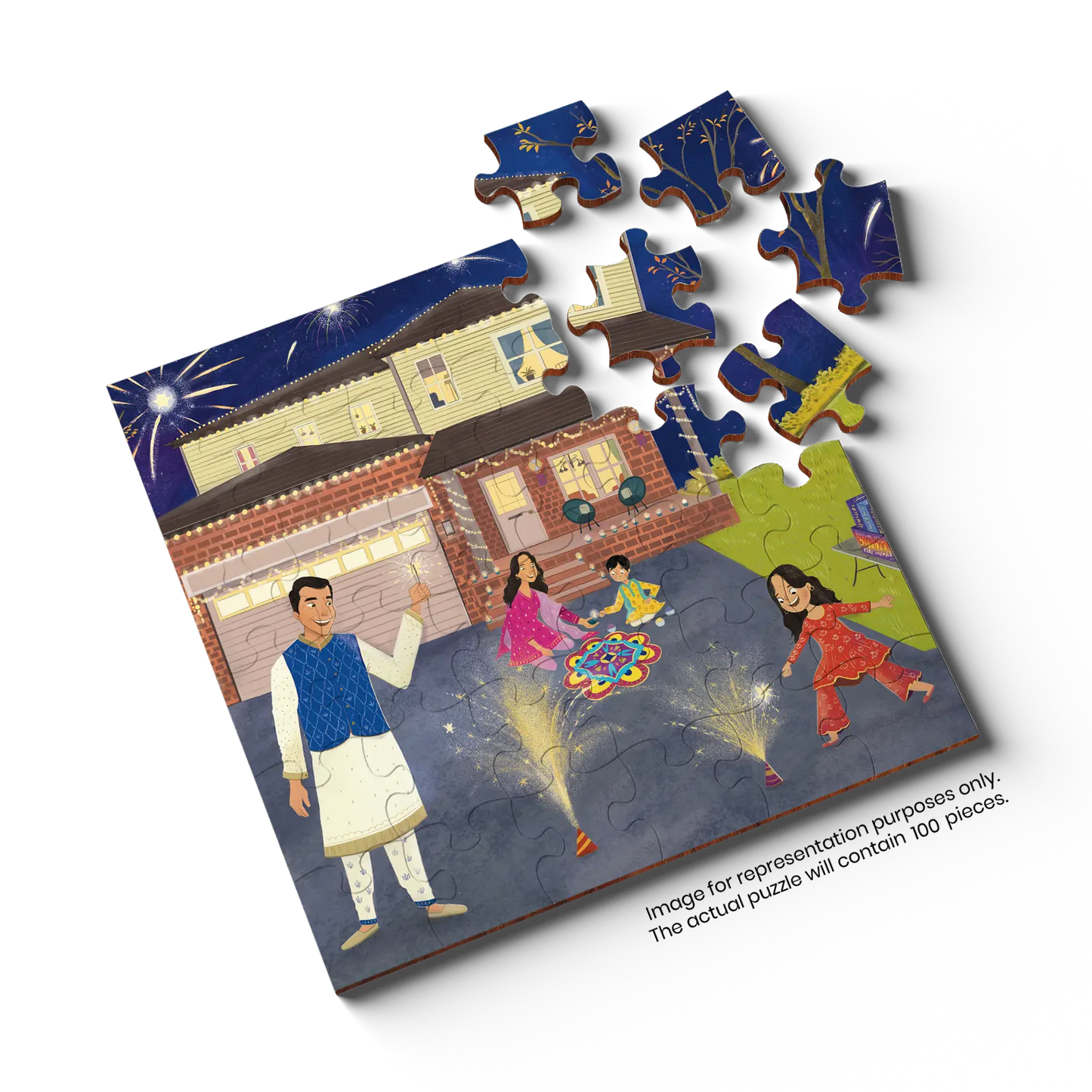 Festival of Lights - Custom Jigsaw Puzzle