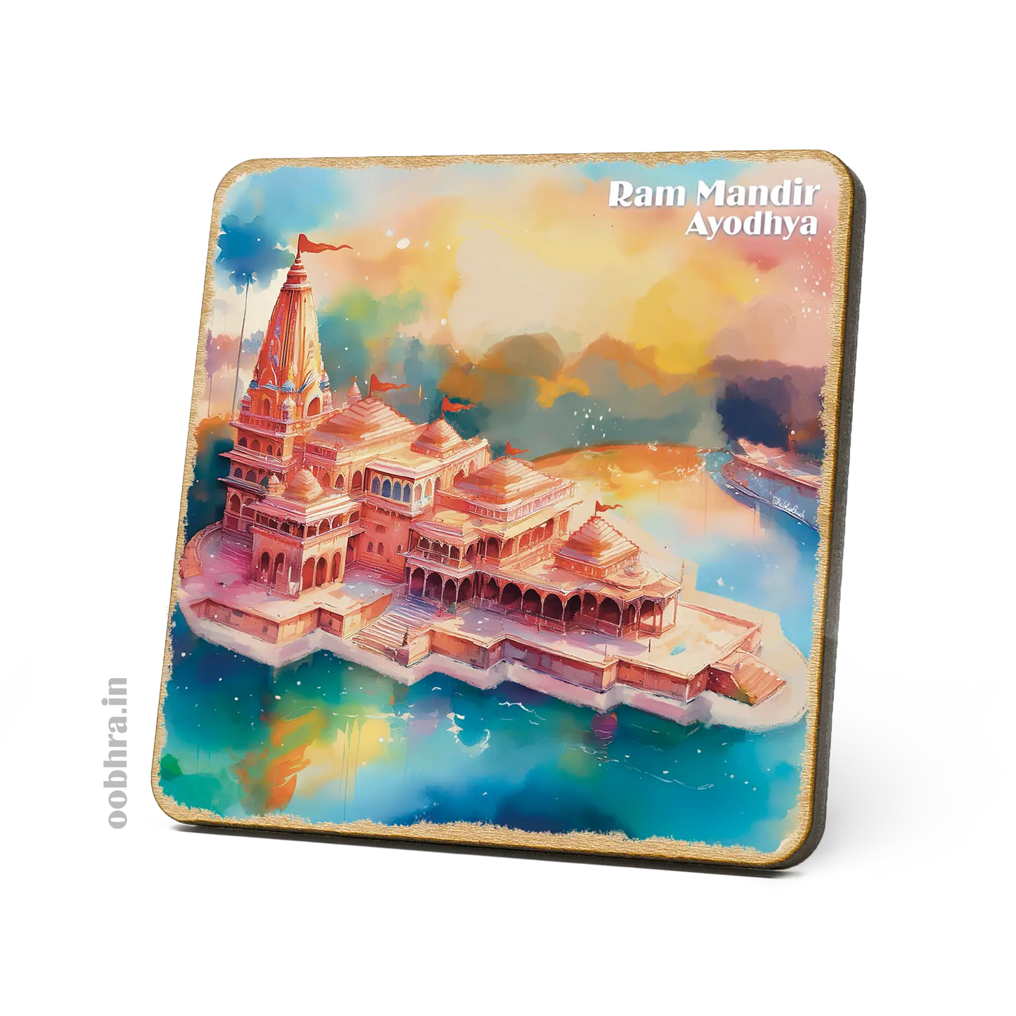 Ram Mandir (Surreal) - Magnet