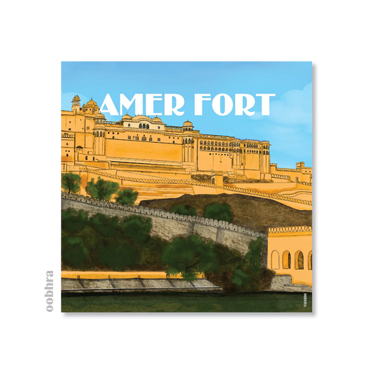 Amer Fort - Canvas