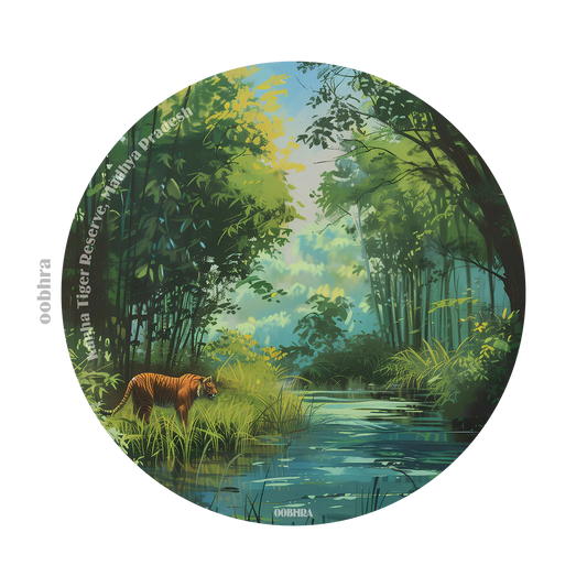 Sanctuaries of India - Set of 4 Coasters