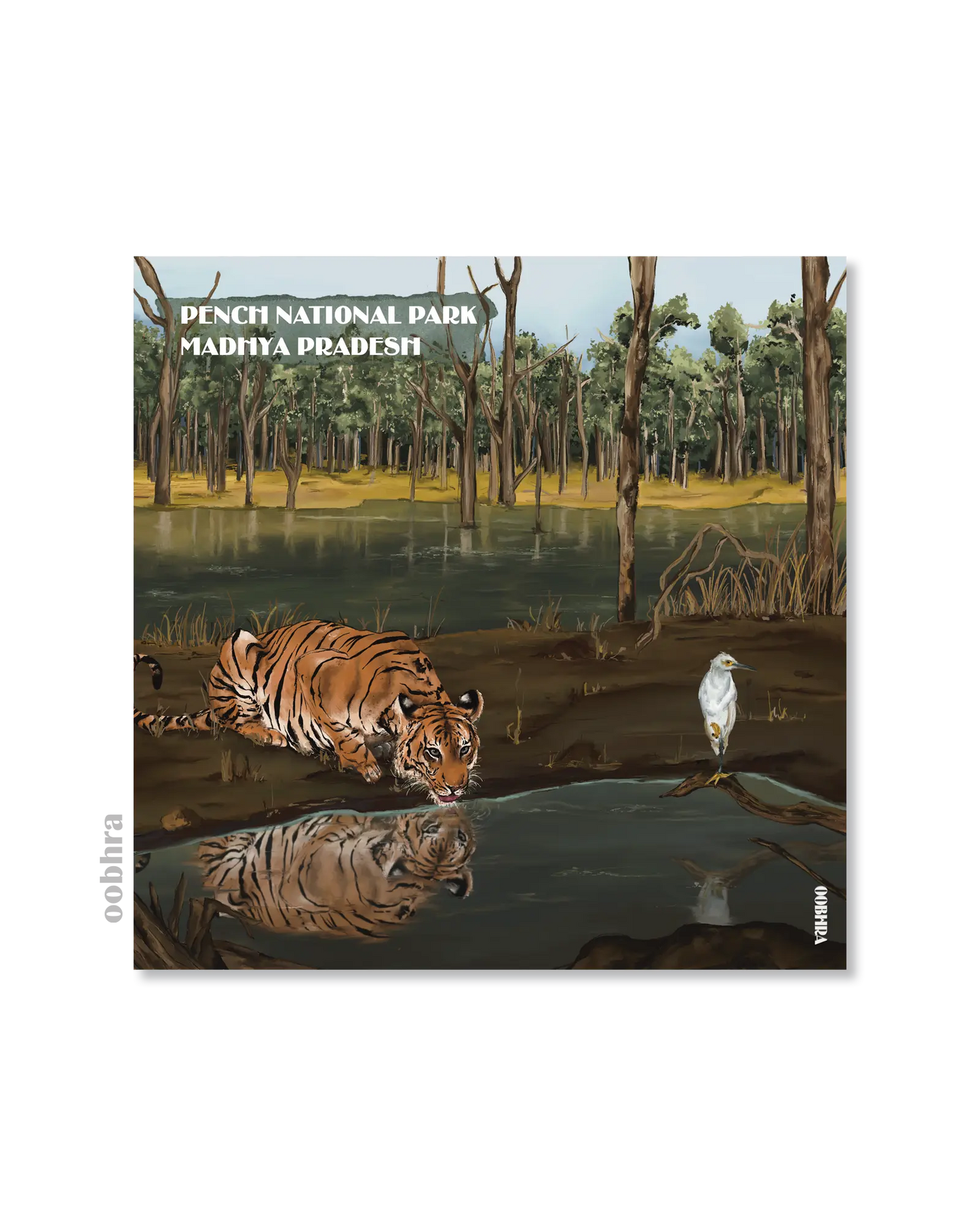 Pench National Park in Summer - Magnet