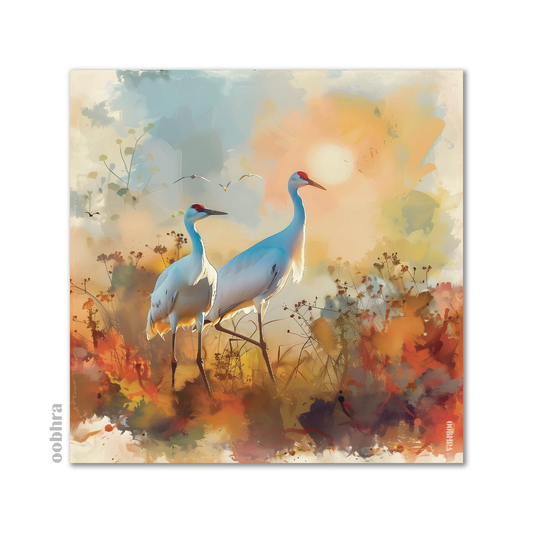Keoladeo National Park - Silk Scarf