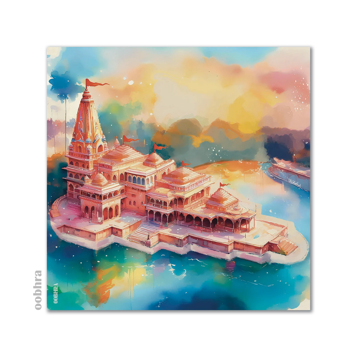 Ram Mandir (Surreal)- Jigsaw Puzzle