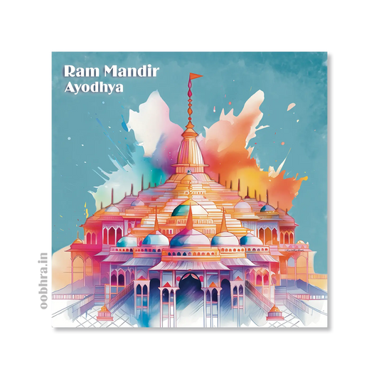 Ram Mandir (Vivid) - Magnet