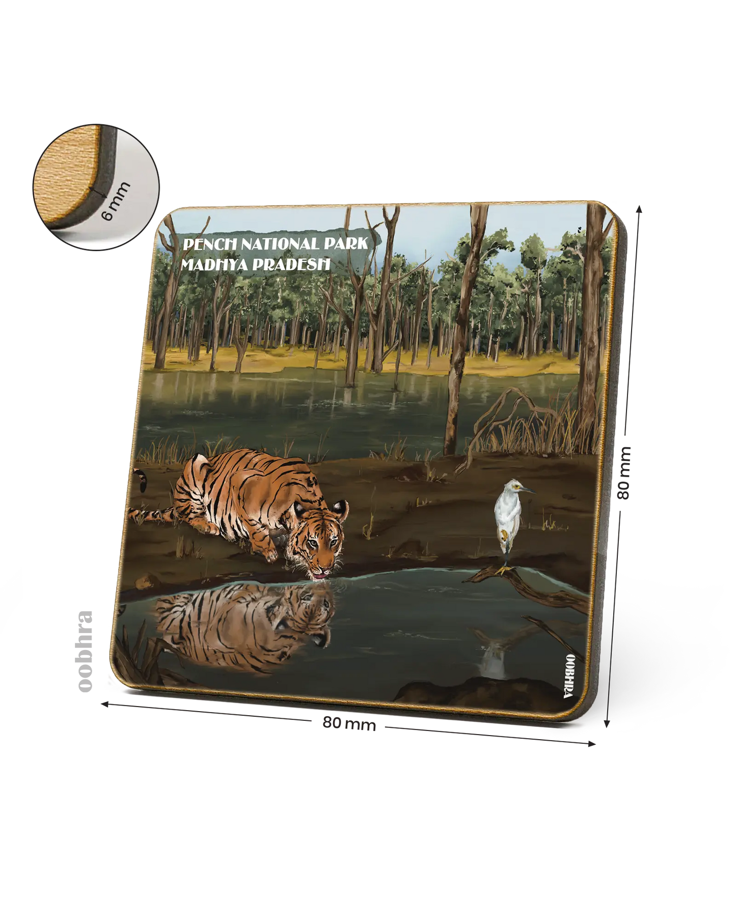 Pench National Park in Summer - Magnet