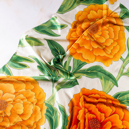 Marigold (Genda) - Silk Scarf