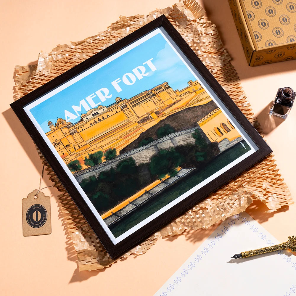Amer Fort - Canvas