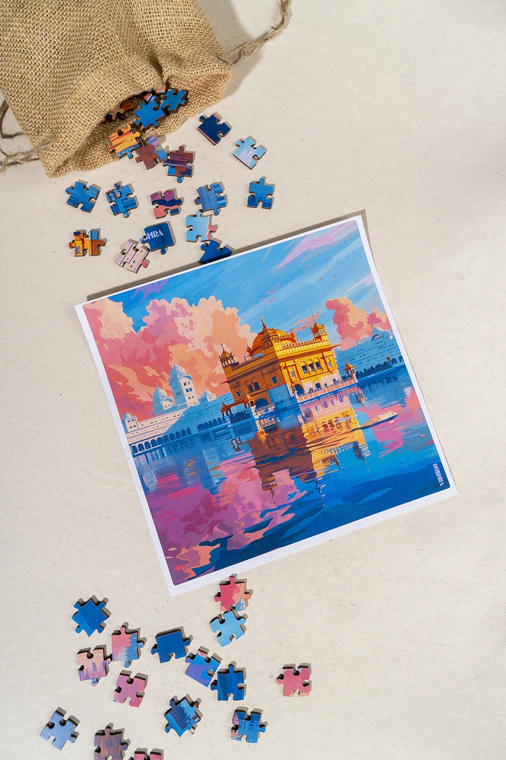 Golden Temple - Jigsaw Puzzle