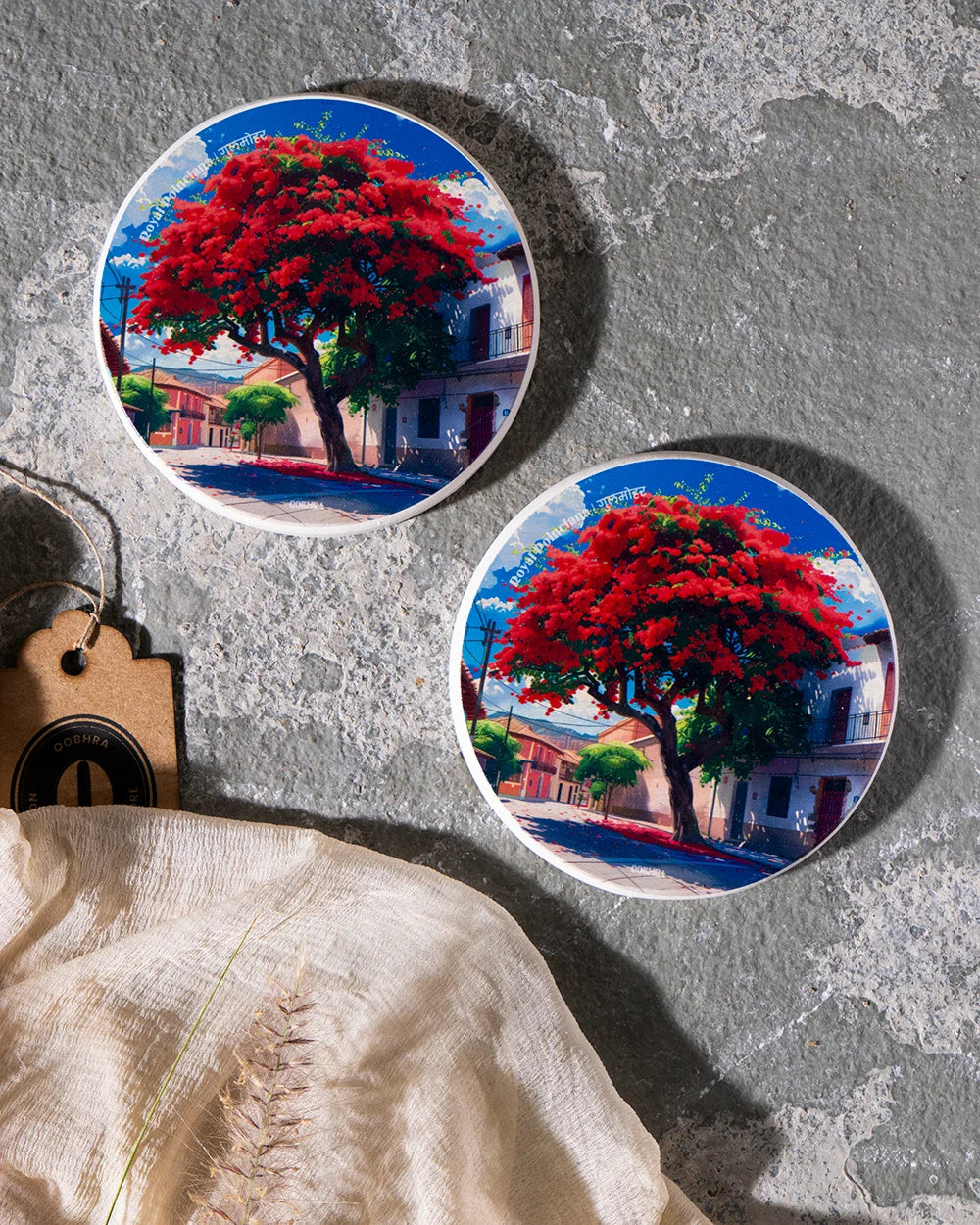 Royal Poinciana (Gulmohar) - Coaster