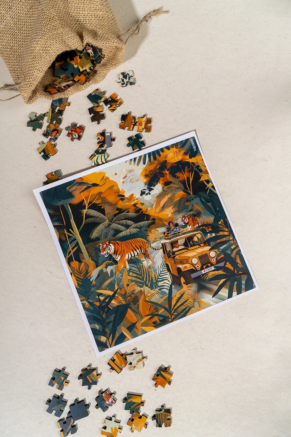 Jim Corbett National Park - Jigsaw Puzzle