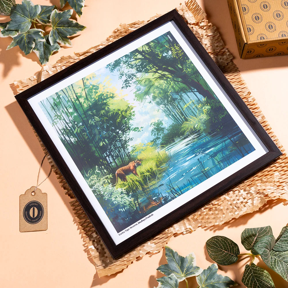 Kanha Tiger Reserve - Canvas