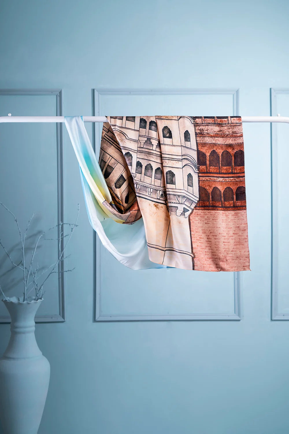 Mehrangarh Fort - Silk Scarf