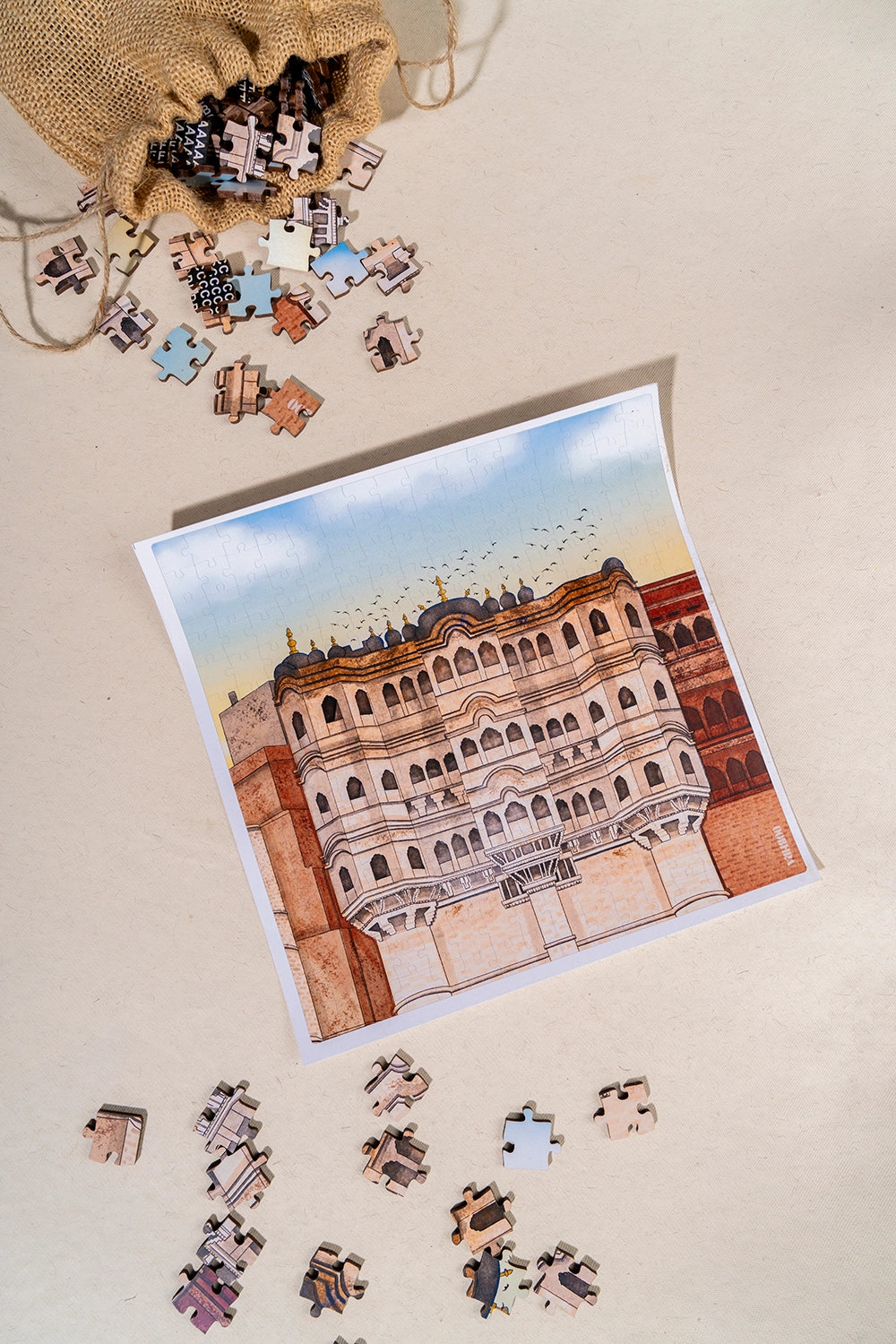 Mehrangarh Fort - Jigsaw Puzzle