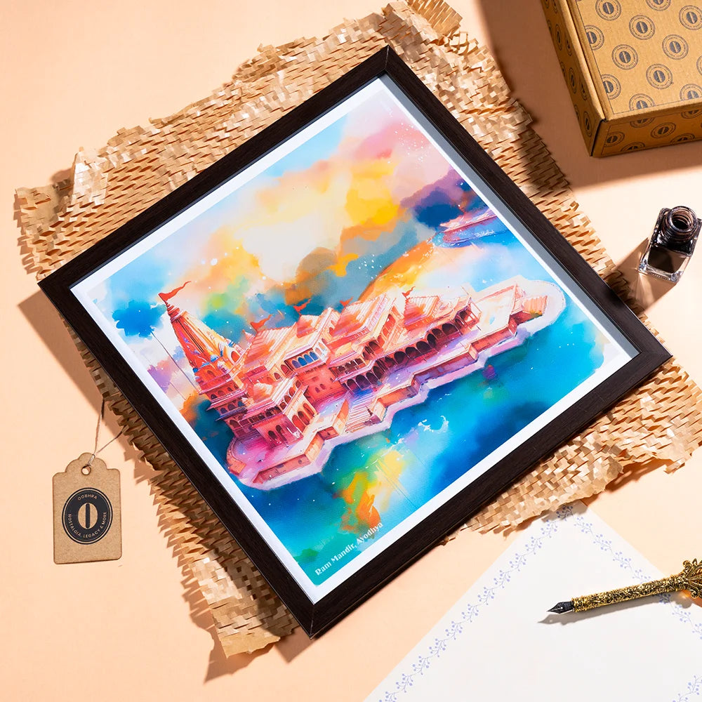 Ram Mandir (Surreal) - Canvas
