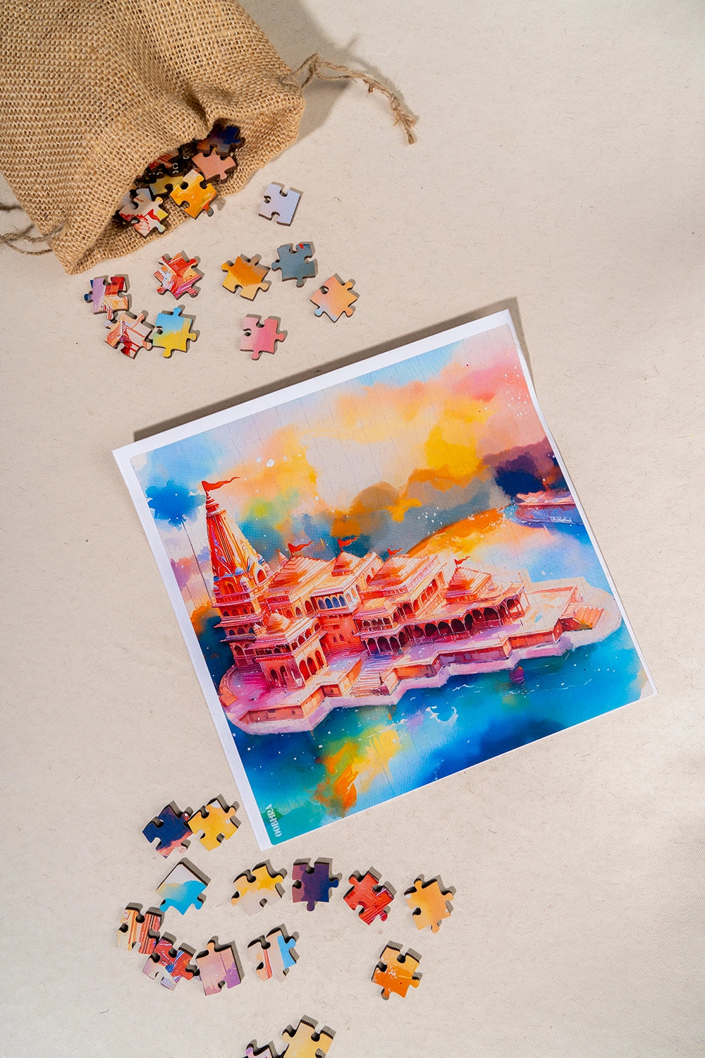 Ram Mandir (Surreal)- Jigsaw Puzzle