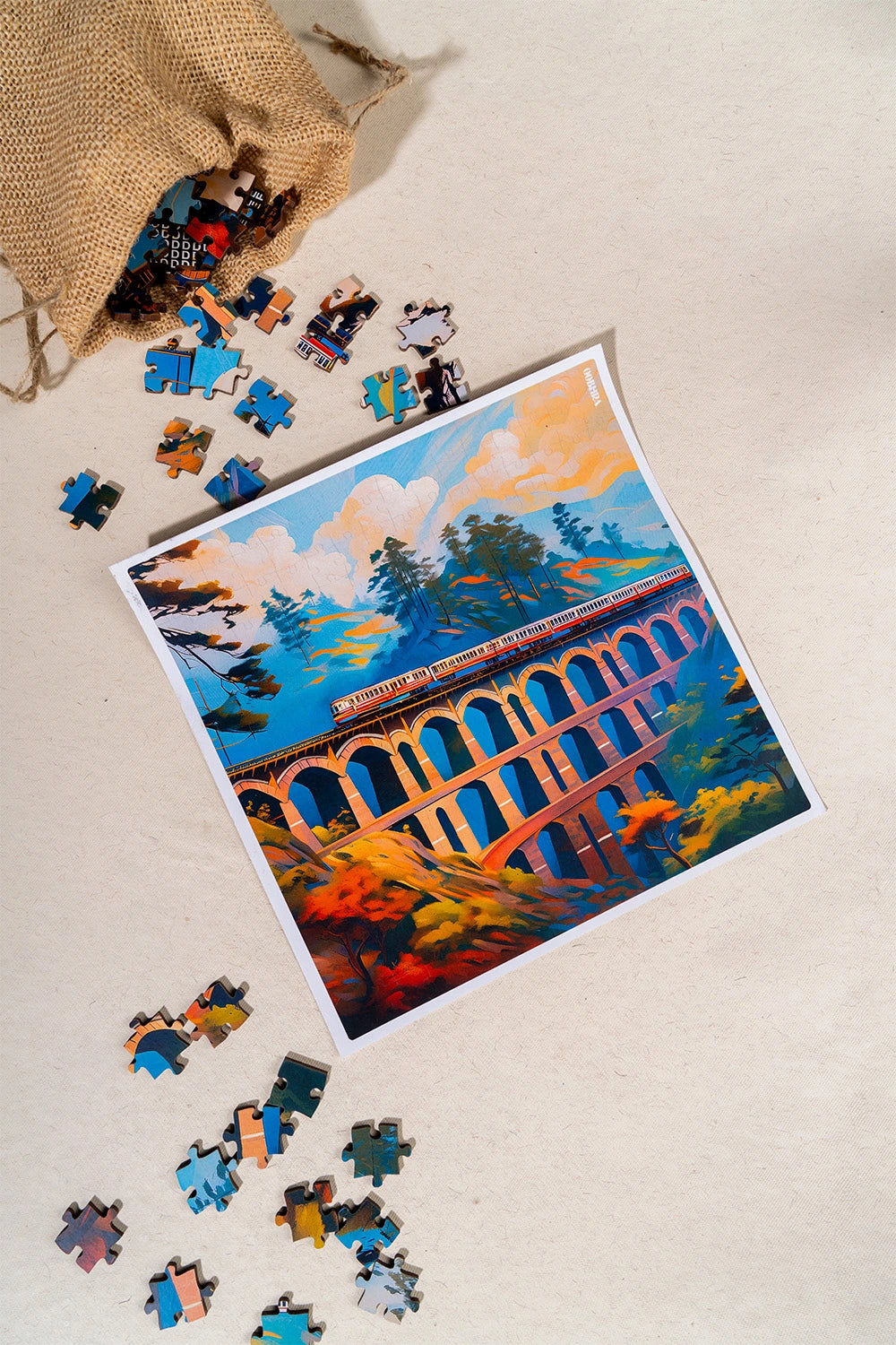 Kalka-Shimla Railway - Jigsaw Puzzle