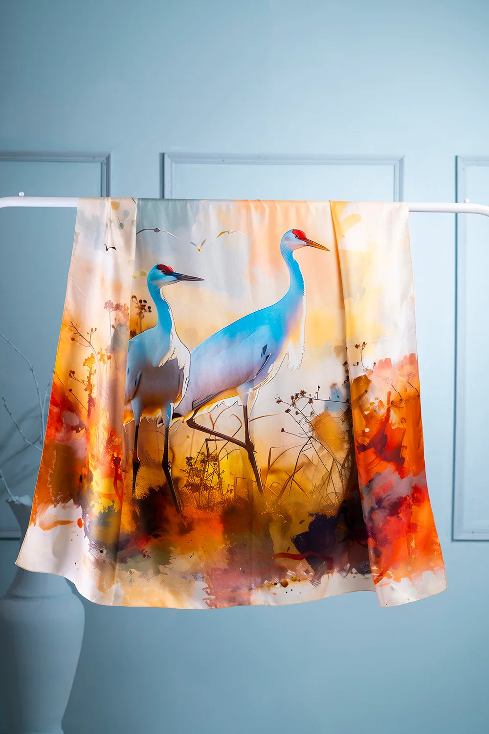 Keoladeo National Park - Silk Scarf