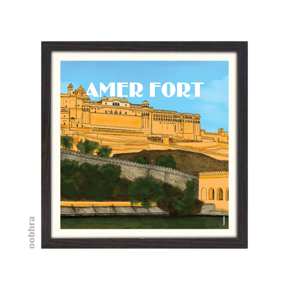 Amer Fort - Canvas