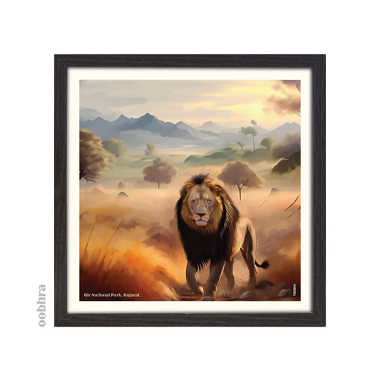 Gir National Park - Canvas