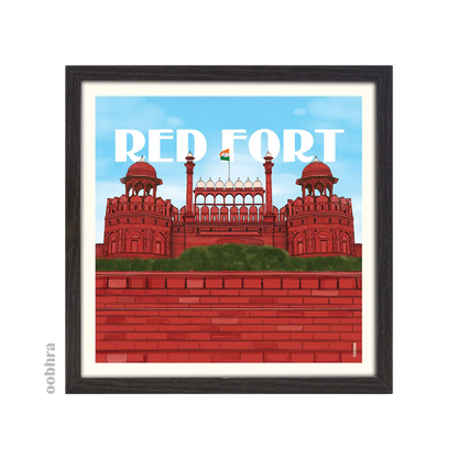 Red Fort - Canvas