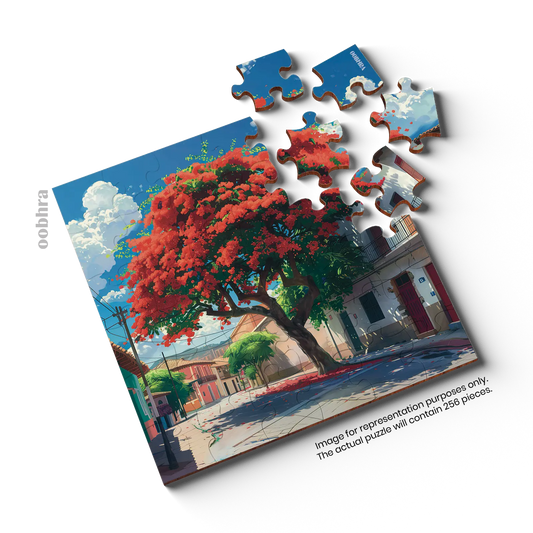 Gulmohar (Royal Poinciana) - Jigsaw Puzzle