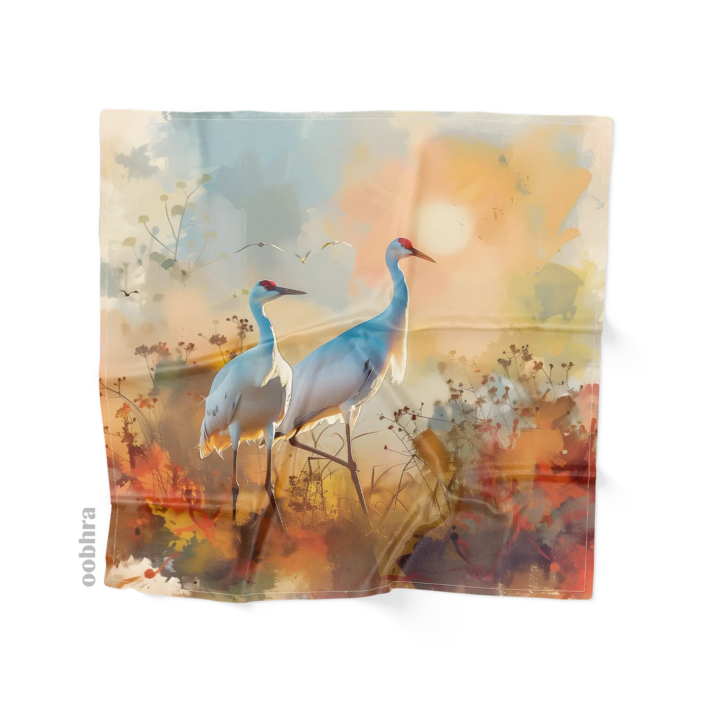 Keoladeo National Park - Silk Scarf