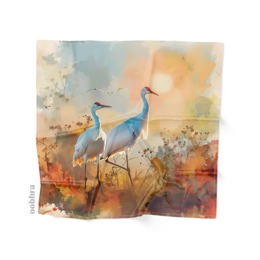 Keoladeo National Park - Silk Scarf