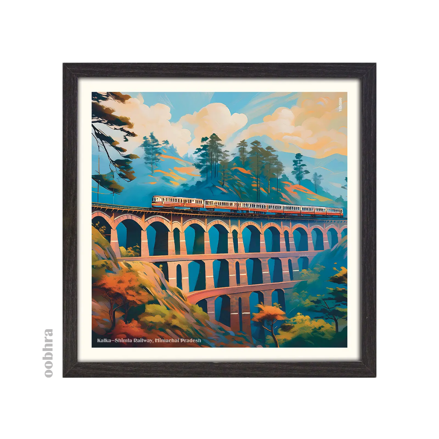 Kalka-Shimla Railway - Canvas