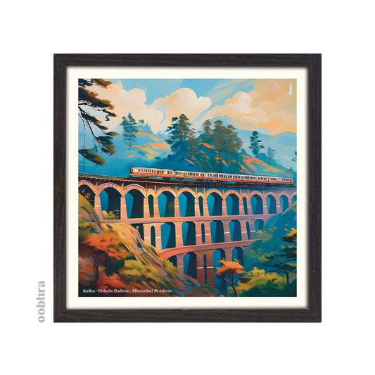 Kalka-Shimla Railway - Canvas