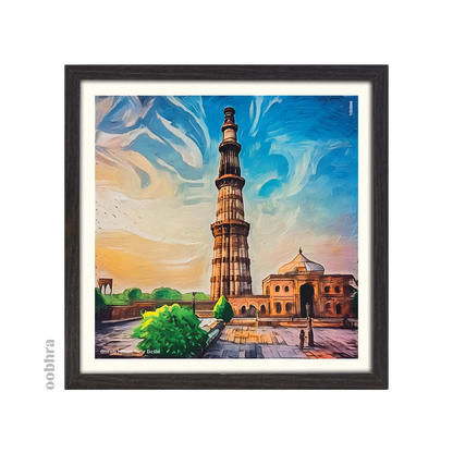 Qutub Minar - Canvas