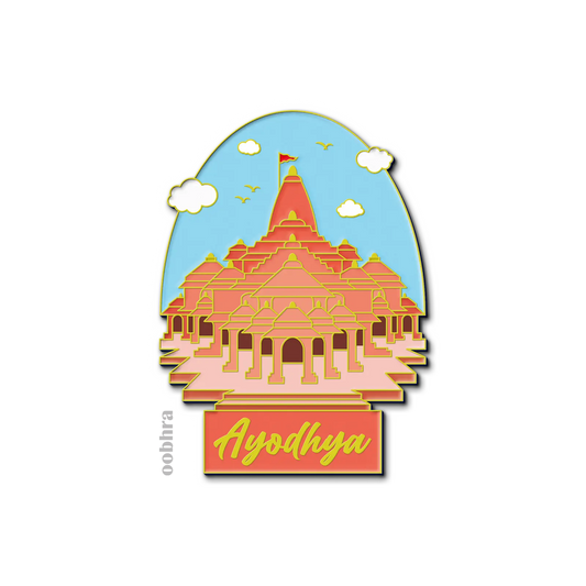 Ram Mandir - Enamel Pin