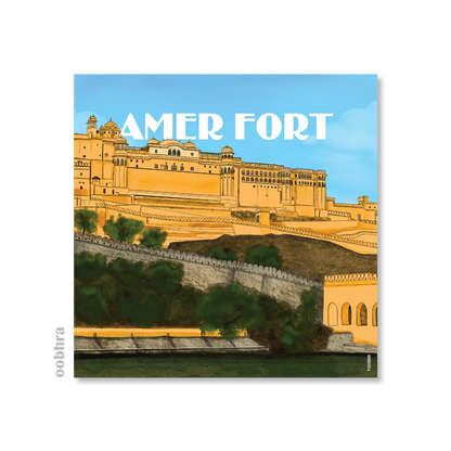 Amer Fort - Canvas