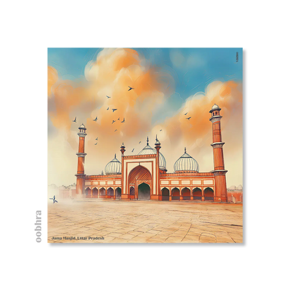 Jama Masjid - Canvas