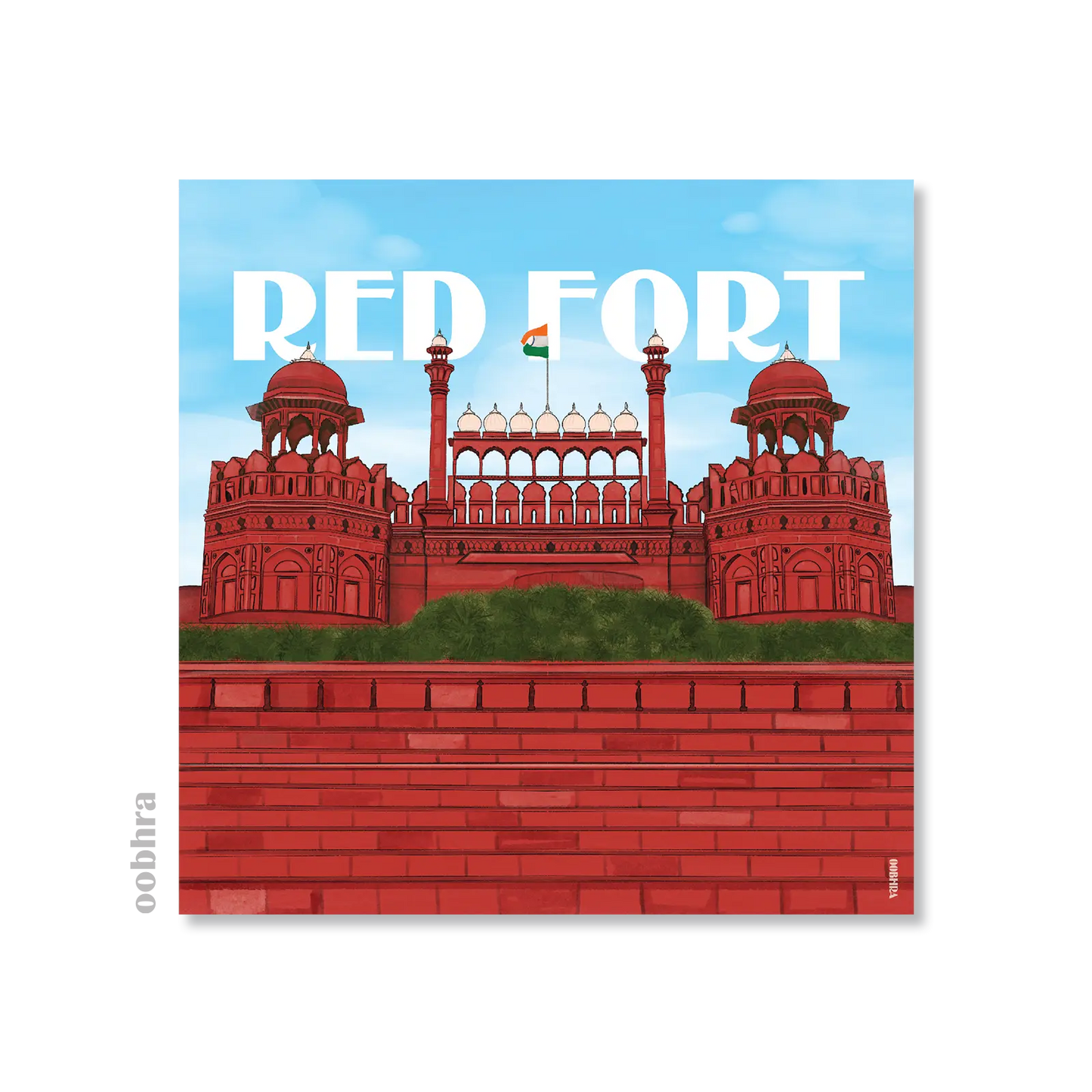 Red Fort - Canvas