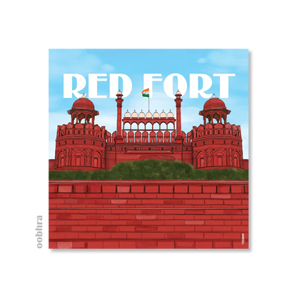 Red Fort - Canvas