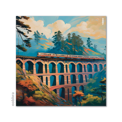 Kalka-Shimla Railway - Jigsaw Puzzle