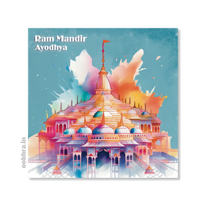 Ram Mandir - Magnet (Vivid)