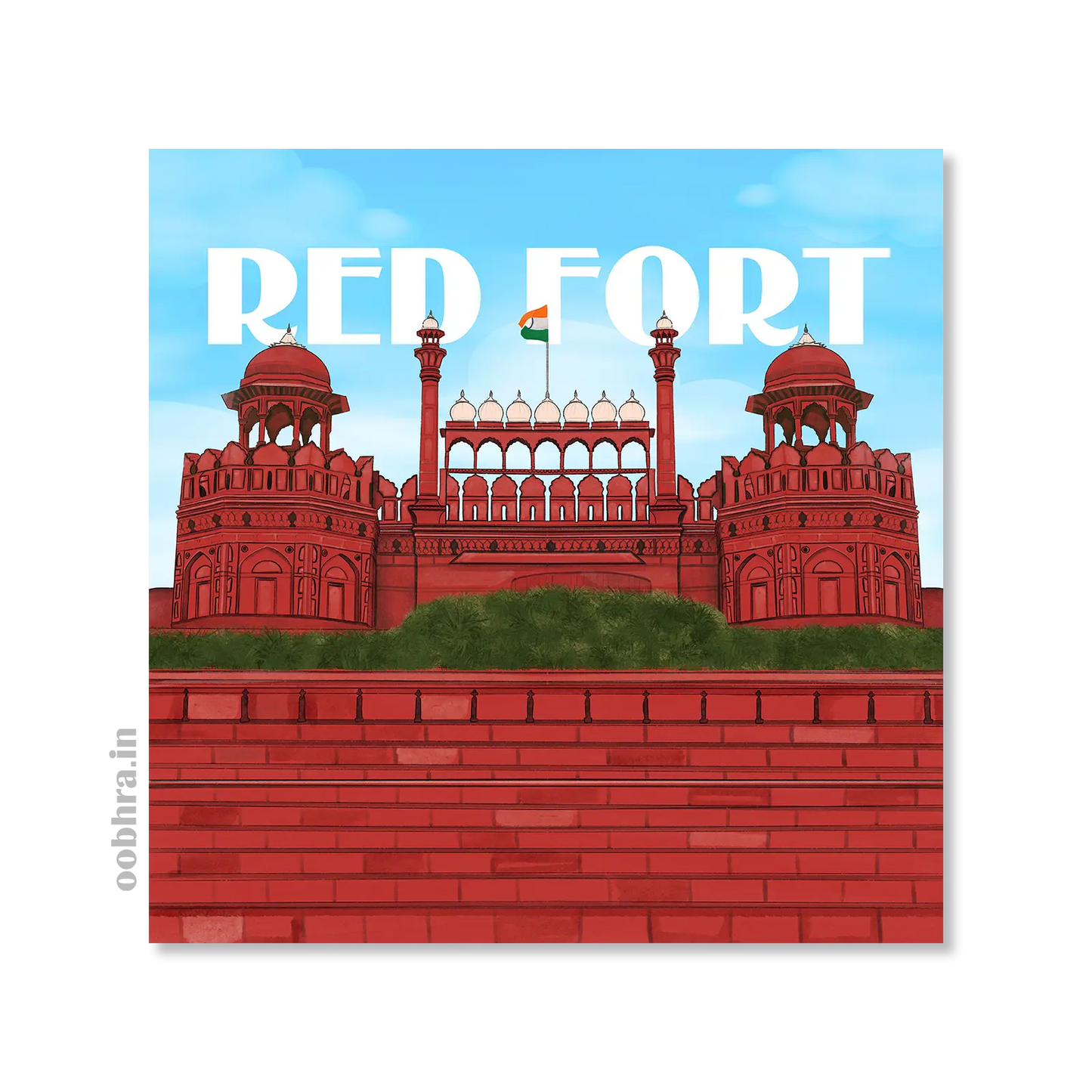 Red Fort - Magnet