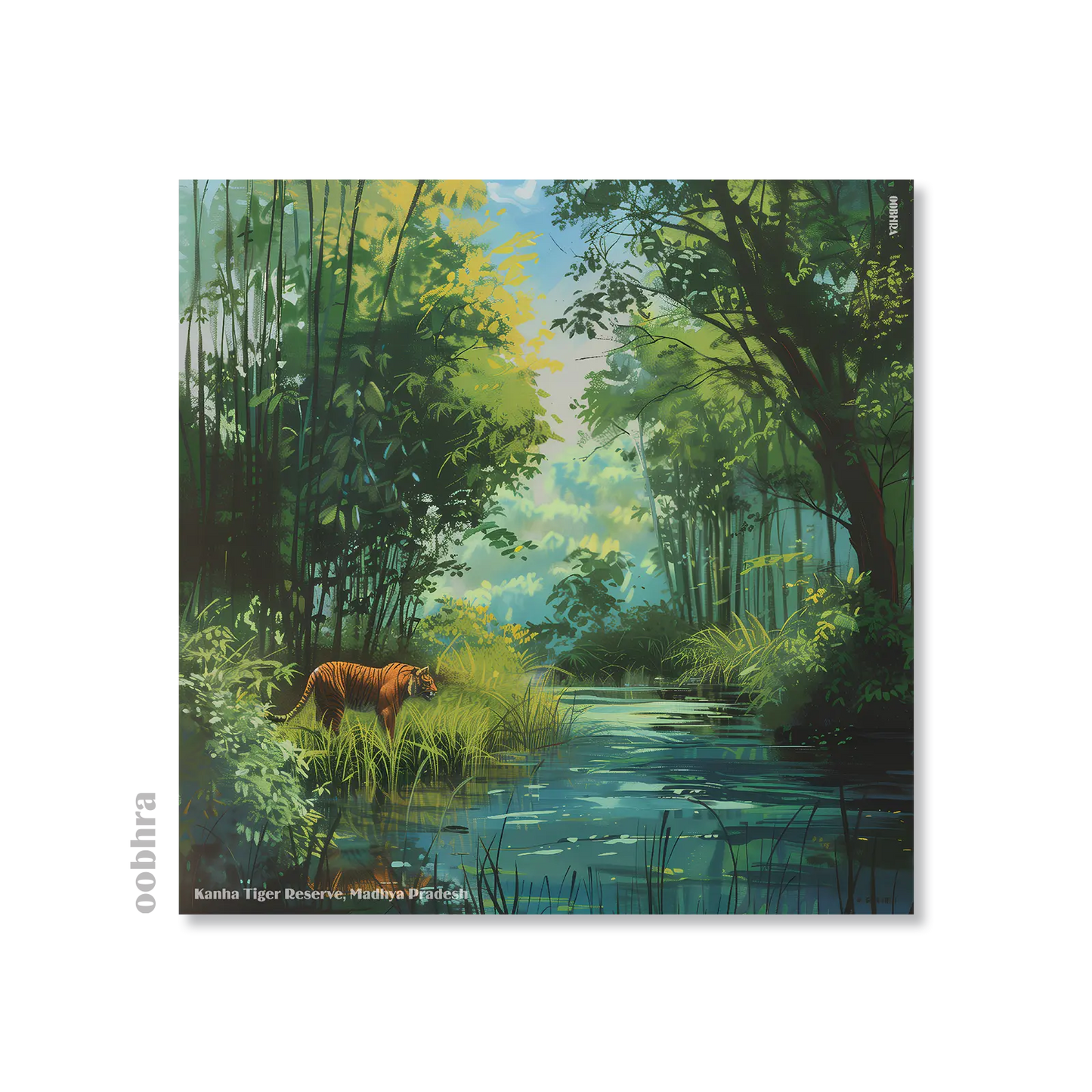 Kanha Tiger Reserve - Canvas