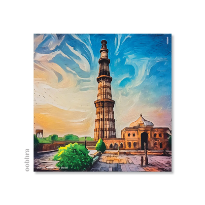 Qutub Minar - Canvas