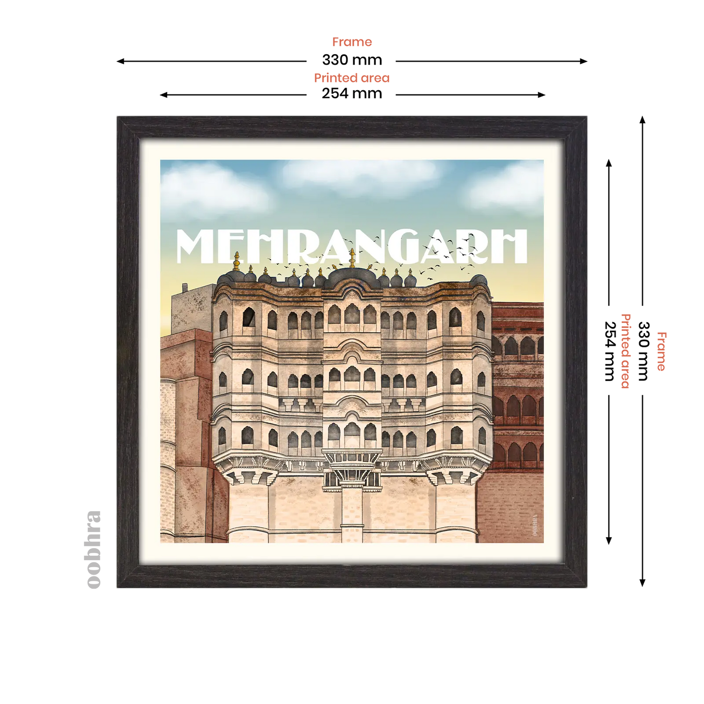 Mehrangarh Fort - Canvas