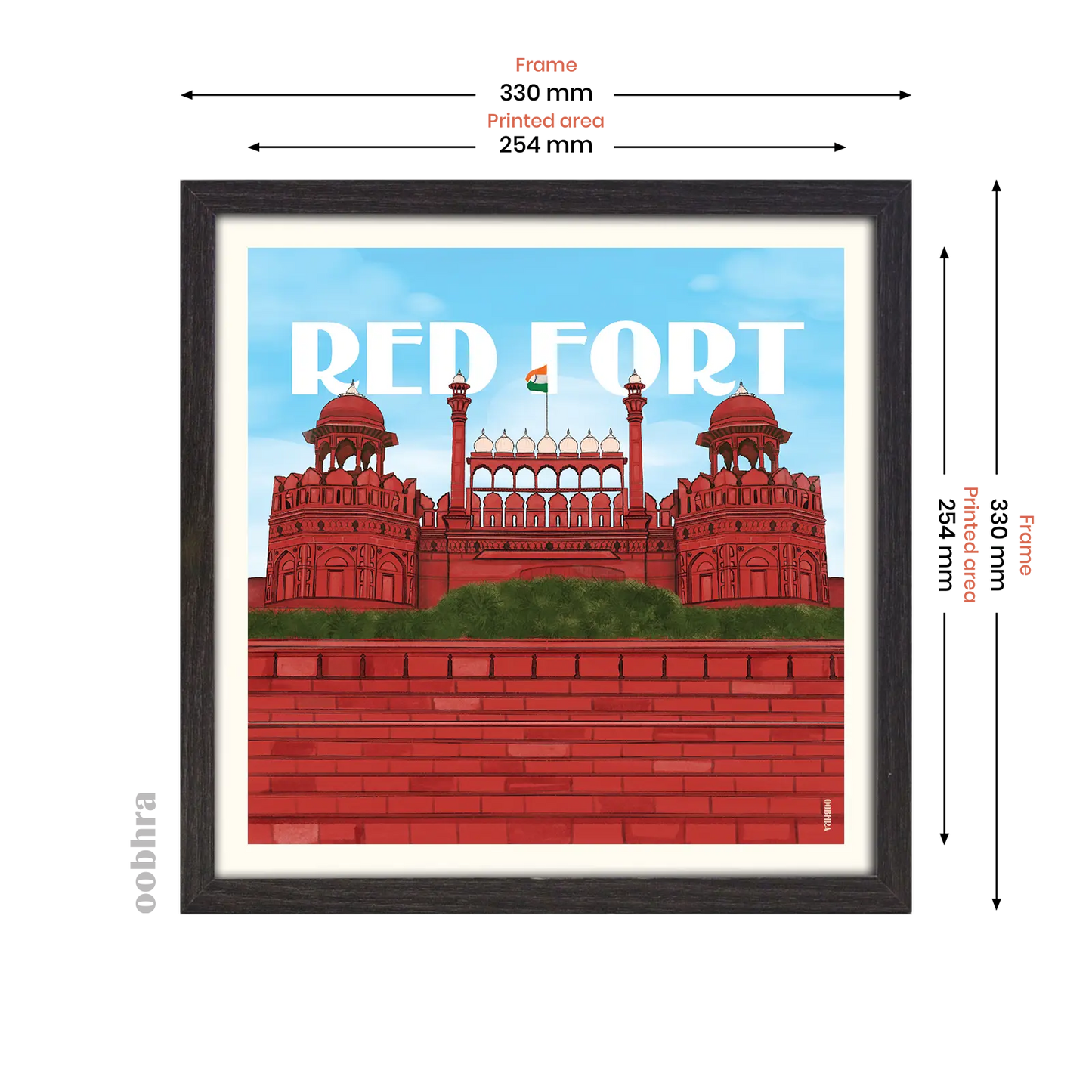 Red Fort - Canvas