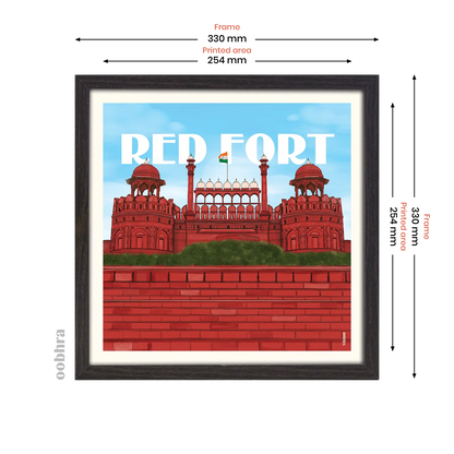 Red Fort - Canvas