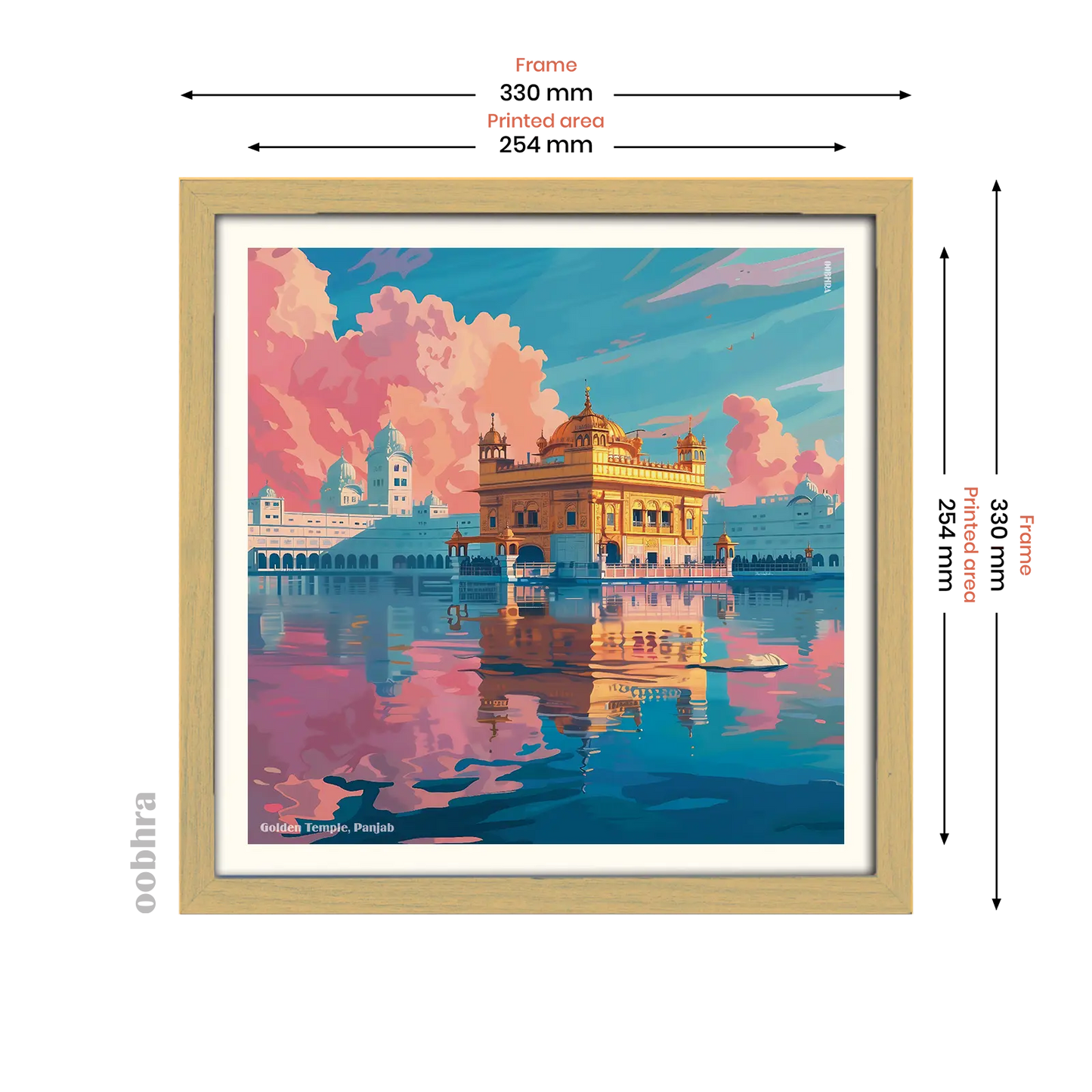 Golden Temple - Canvas