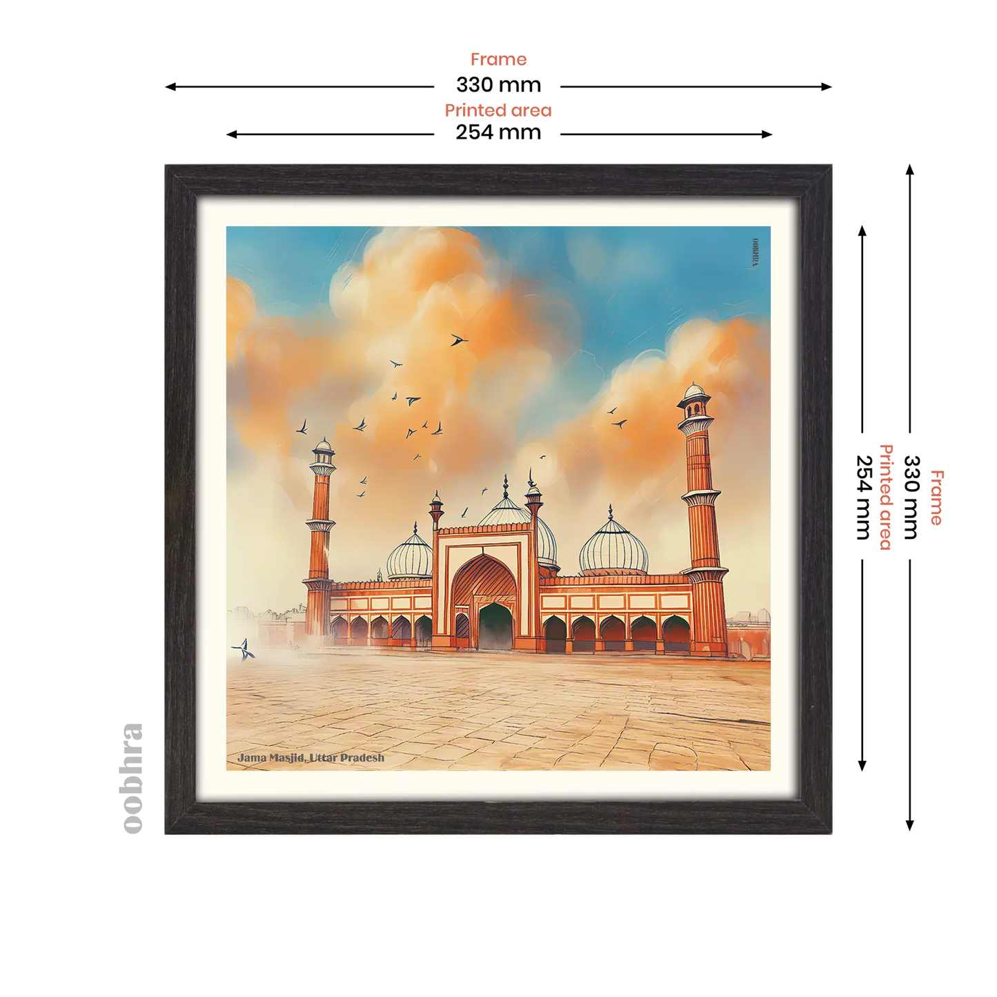 Jama Masjid - Canvas