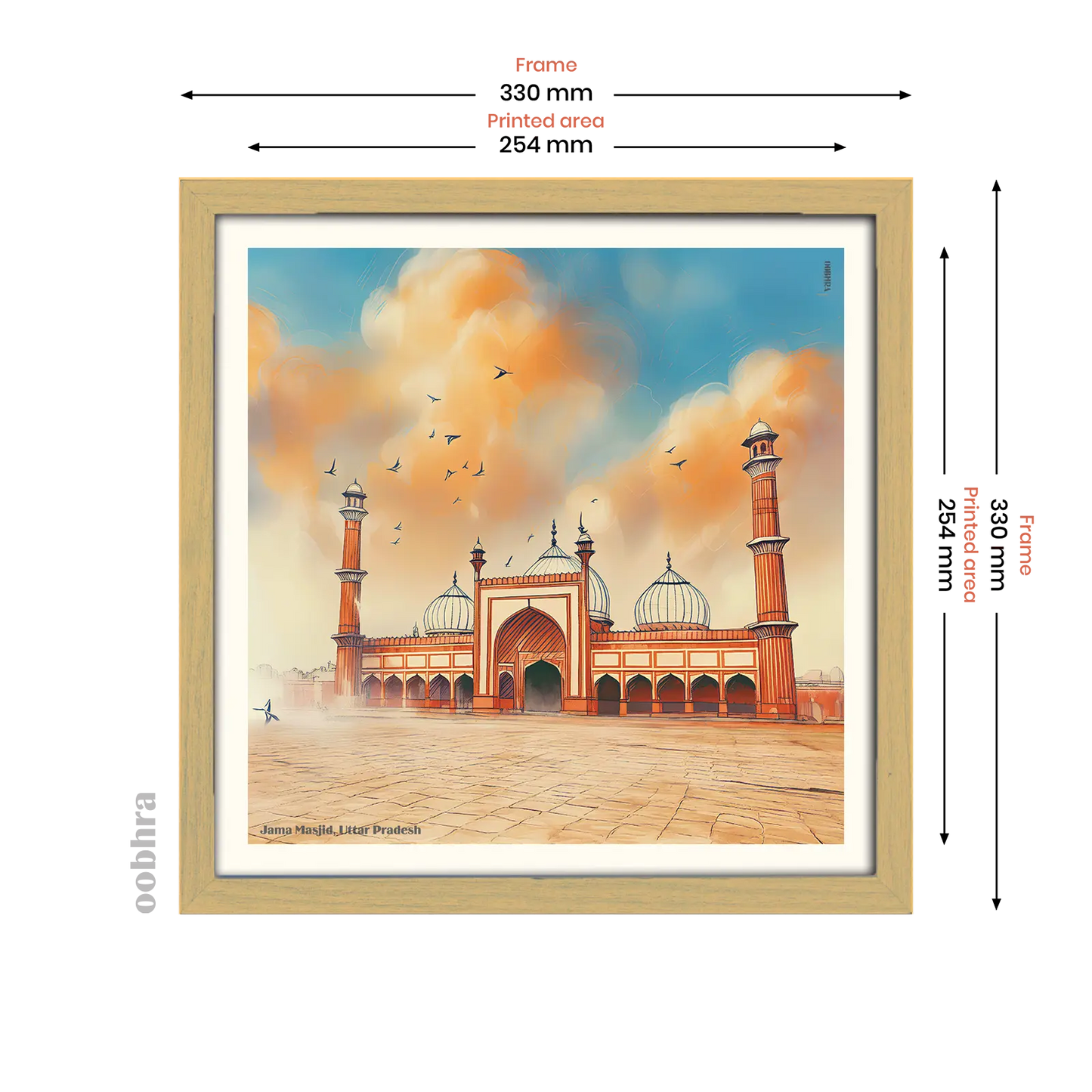 Jama Masjid - Canvas