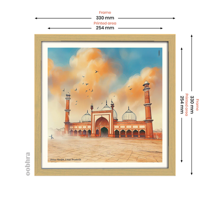 Jama Masjid - Canvas