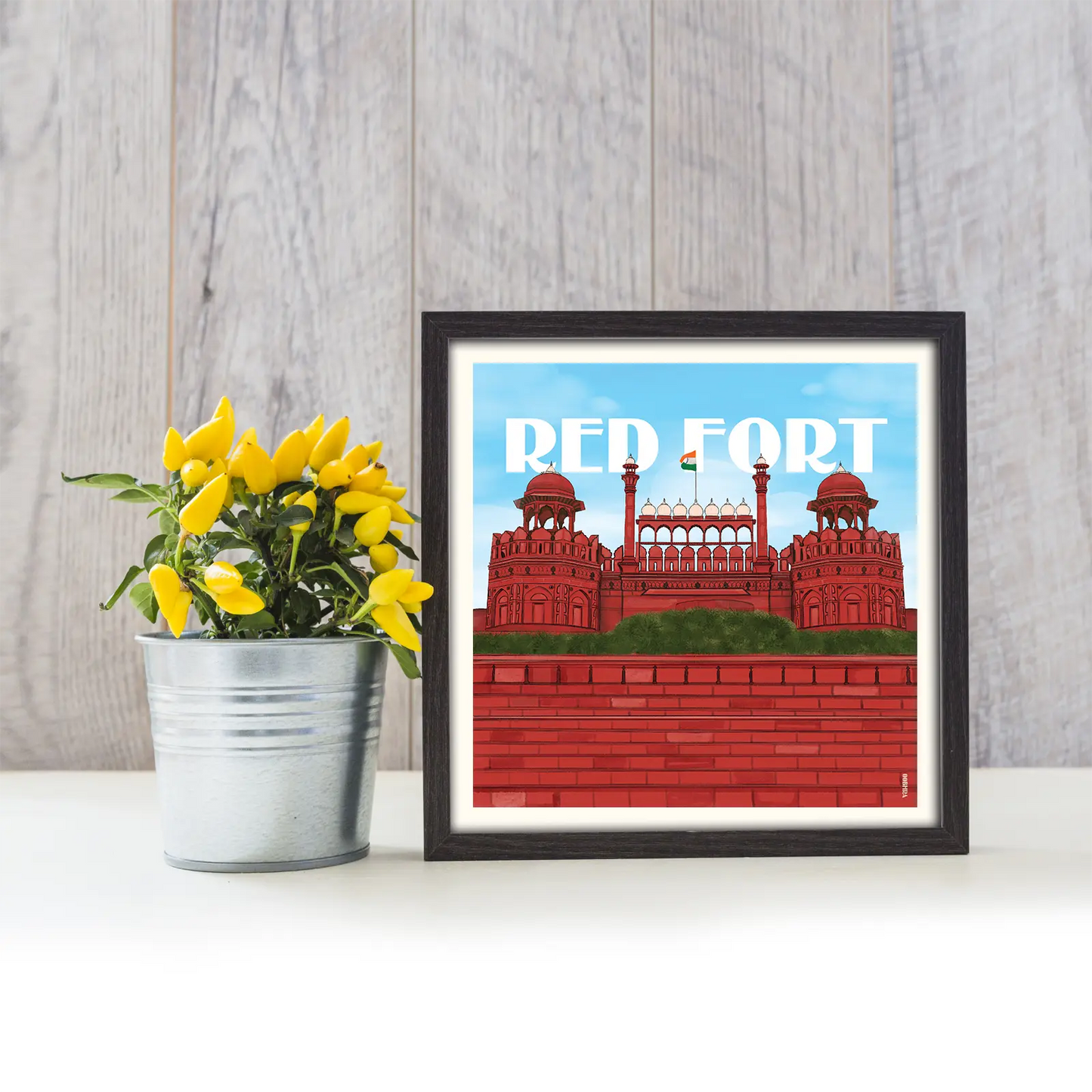 Red Fort - Canvas