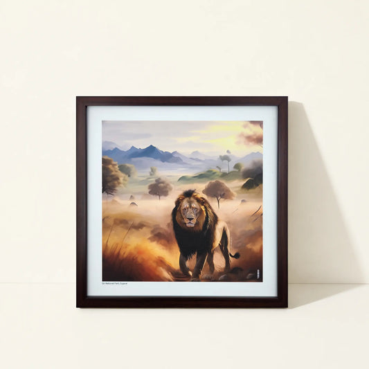 Gir National Park - Canvas