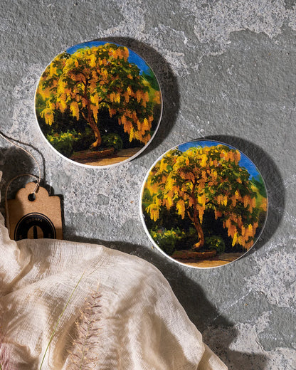 Laburnum (Amaltas) - Coaster